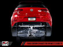 Load image into Gallery viewer, AWE Tuning MK7.5 Golf R Track Edition Exhaust w/Chrome Silver Tips 102mm