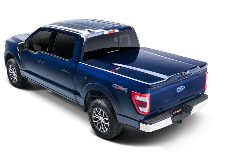 UnderCover 17-20 Ford F-250/F-350 6.8ft Elite LX Bed Cover - Blue Jeans