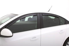 Load image into Gallery viewer, AVS 11-15 Chevy Cruze Ventvisor In-Channel Front &amp; Rear Window Deflectors 4pc - Smoke