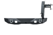 Load image into Gallery viewer, Rugged Ridge 07-18 Jeep Wrangler (JK/JKU) XOR Rear Bumper w/Swing Out Tire Carrier - Tex. Blk