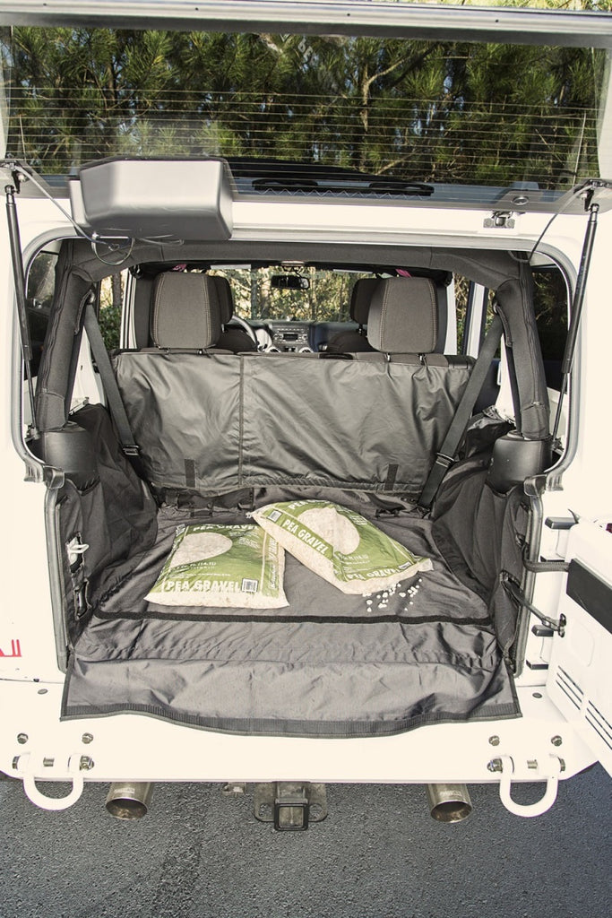 Rugged Ridge C3 Cargo Cover W/O Subwoofer 07-18 Jeep Wrangler JKU 4 Door