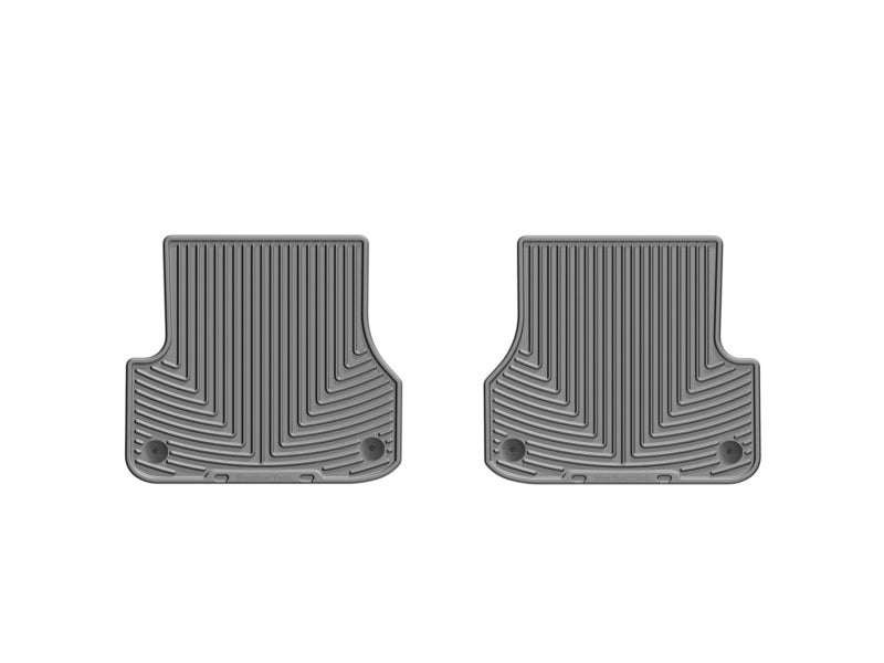 WeatherTech 12+ Audi A6/S6 Rear Rubber Mats - Grey