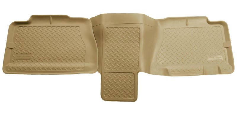 Husky Liners 01-06 Chevy Suburban/Yukon XL/Denali XL Classic Style 2nd Row Tan Floor Liners