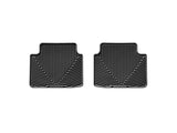 WeatherTech 08-12 Honda Accord Rear Rubber Mats - Black