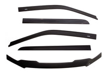 Load image into Gallery viewer, AVS 07-18 Jeep Wrangler Unlimited Ventvisor &amp; Aeroskin Deflector Combo Kit - Matte Black