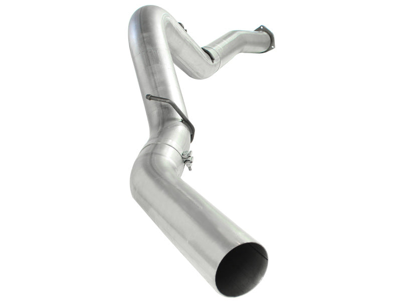 aFe ATLAS 5in Alum Steel DPF-Back Exhaust System 2007-10 GM Diesel Trucks V8-6.6L (td)