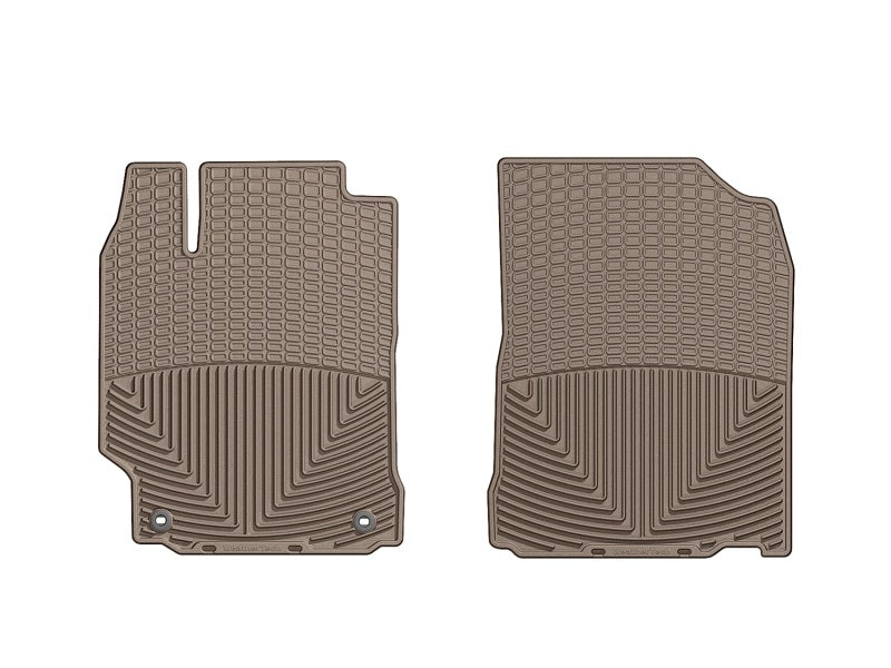 WeatherTech 12+ Toyota Camry Front Rubber Mats - Tan