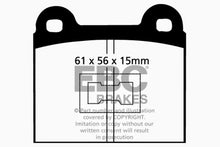 Load image into Gallery viewer, EBC 73-77 Audi Fox 1.5 Greenstuff Front Brake Pads