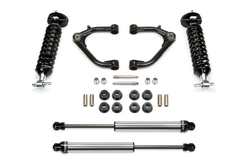 Fabtech 14-18 GM C/K1500 P/U w/oE Alm Or Stmp Stl UCA 2in UCA Kit w/Dl 2.5 & 2.25