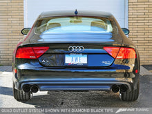 Load image into Gallery viewer, AWE Tuning Audi C7 A7 3.0T Touring Edition Exhaust - Quad Outlet Chrome Silver Tips