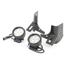 Load image into Gallery viewer, Rugged Ridge 97-06 Jeep Wrangler Round Windshield LED Kit w/ Brackets