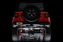 Load image into Gallery viewer, AWE Tuning 2018+ Jeep Wrangler JL/JLU Tread Edition Axle-Back Dual Exhaust - Chrome Silver Tips