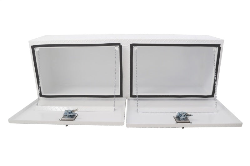 Deezee Universal Tool Box - Specialty 60In Topsider White BT Alum