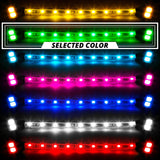 XK Glow Single Color XKGLOW UnderglowLED Accent Light Car/Truck Kit Green - 4x8In