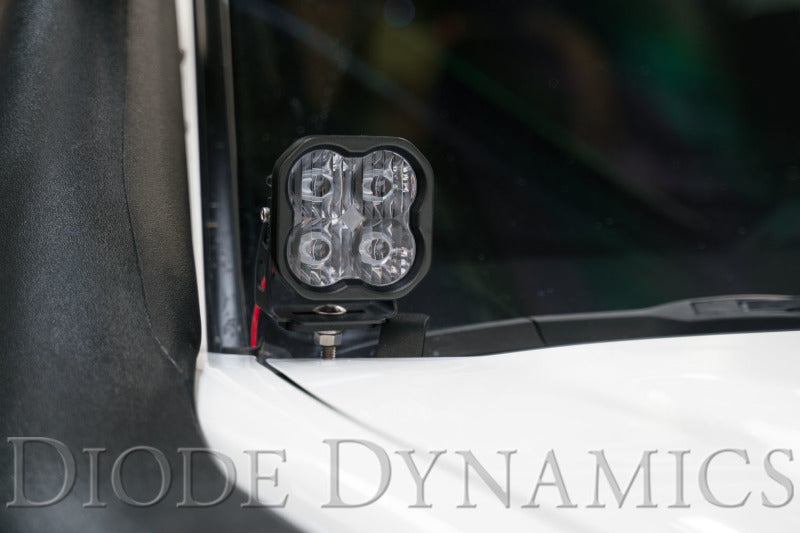 Diode Dynamics 16-21 Toyota Tacoma Pro SS3 LED Ditch Light Kit - White Combo