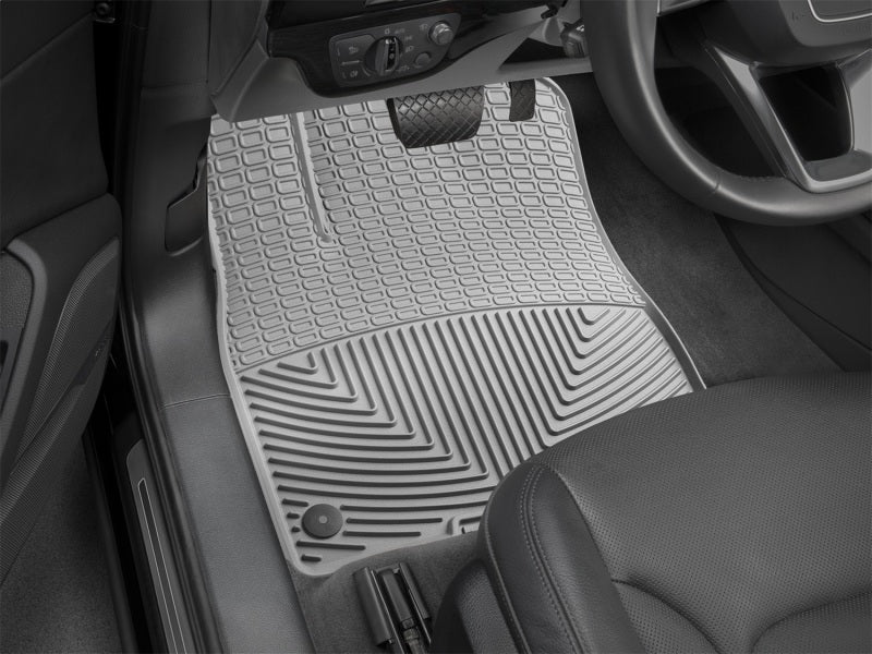 WeatherTech 2017+ Audi Q7 Front Rubber Mats - Grey