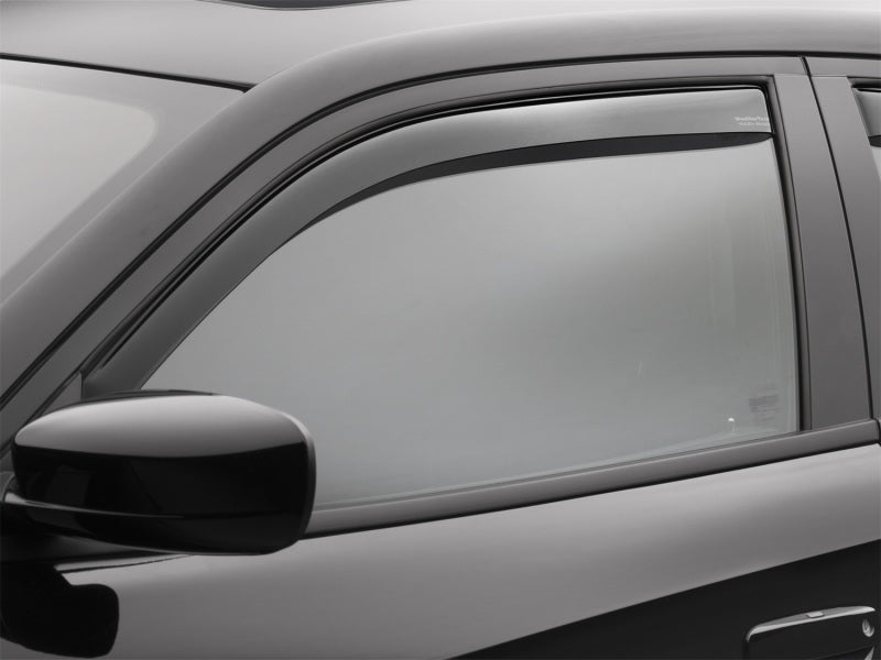 WeatherTech 2011+ Dodge Charger Front Side Window Deflectors - Dark Smoke