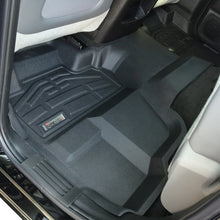 Load image into Gallery viewer, Westin 2014-2018 Chevy Silverado 1500 Dbl Cab Wade Sure-Fit Floor Liners 2nd Row - Black