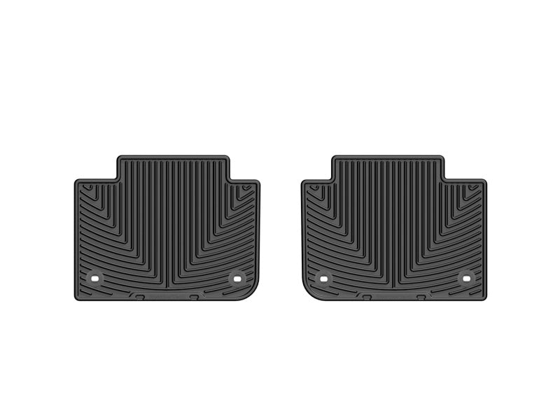 WeatherTech 13+ Lexus GS Rear Rubber Mats - Black