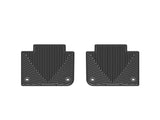 WeatherTech 13+ Lexus GS Rear Rubber Mats - Black