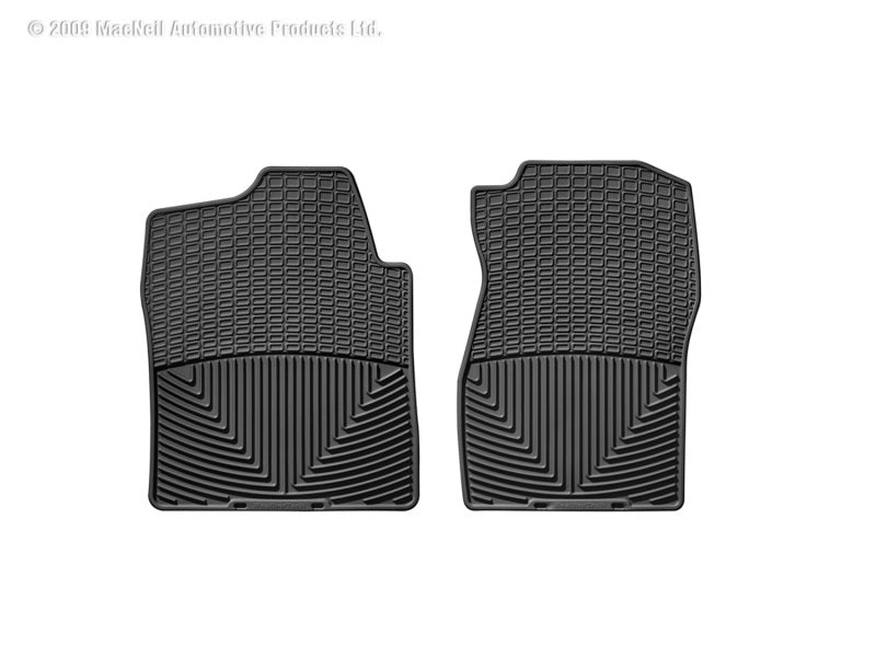 WeatherTech 07+ Chevrolet Avalanche Front Rubber Mats - Black