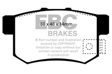 Load image into Gallery viewer, EBC 01-03 Acura CL 3.2 Yellowstuff Rear Brake Pads