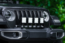 Load image into Gallery viewer, Diode Dynamics Jeep JL SS5 4-Pod CrossLink Grille Lightbar Kit Pro - White Combo