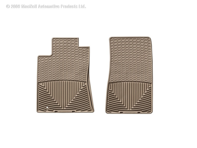 WeatherTech 08-10 Cadillac CTS Front Rubber Mats - Tan