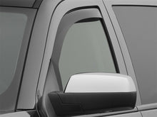 Load image into Gallery viewer, WeatherTech 14+ Chevrolet Silverado Front Side Window Deflectors - Dark Smoke