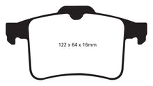 Load image into Gallery viewer, EBC 10-15 Jaguar XF 5.0 Supercharged (470) Yellowstuff Rear Brake Pads