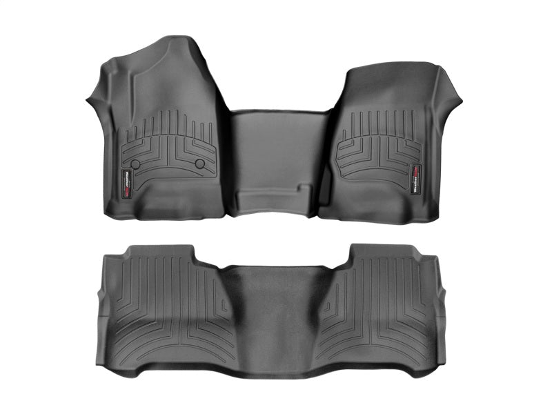 WeatherTech 2018+ Chevrolet Traverse Front, Rear, and Rear FloorLiner - Black