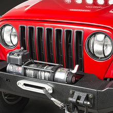 Load image into Gallery viewer, Rugged Ridge Grille Inserts Black 97-06 Jeep Wrangler