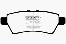 Load image into Gallery viewer, EBC 05-12 Nissan Pathfinder 4.0 Greenstuff Rear Brake Pads