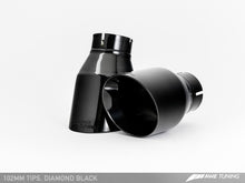 Load image into Gallery viewer, AWE Tuning VW CC Touring Edition Exhaust Dual Outlet - Diamond Black Tips