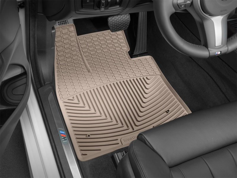 WeatherTech 14-15 BMW X5 Front Rubber Mats - Tan