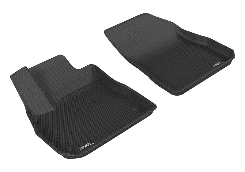 3D MAXpider 2016-2020 Chevrolet Malibu Kagu 1st Row Floormat - Black