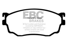 Load image into Gallery viewer, EBC 03-04 Mazda Protege 2.0 Turbo (Mazdaspeed) Greenstuff Front Brake Pads