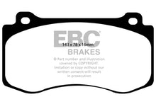 Load image into Gallery viewer, EBC 06-10 Jeep Grand Cherokee SRT-8 6.1L Orangestuff Front Brake Pads