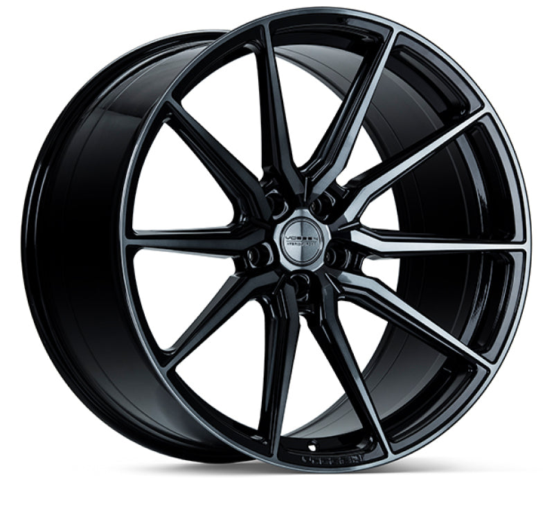 Vossen HF-3 20x9.5 / 5x114.3 - +25 / Deep Face / 73.1 - Tinted Gloss Black Wheel