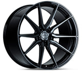 Vossen HF-3 20x10.5 / 5x112 / ET30 / Deep Face / 66.5 - Double Tinted - Gloss Black Wheel