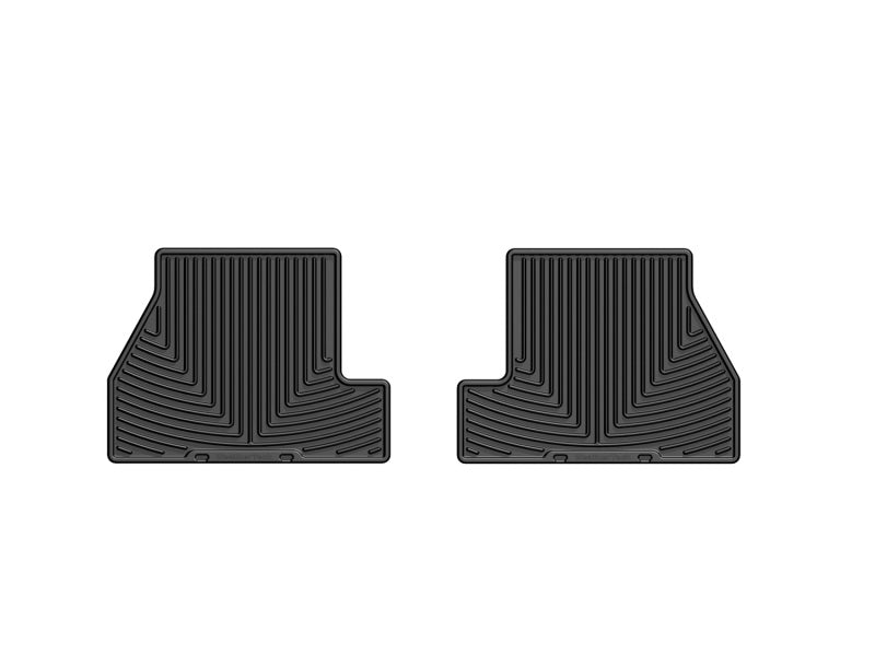 WeatherTech 12+ Ford Focus Rear Rubber Mats - Black