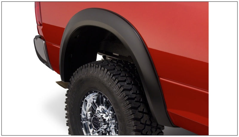 Bushwacker 06-08 Dodge Ram 1500 Fleetside Extend-A-Fender Style Flares 2pc 97.9/98.3in Bed - Black