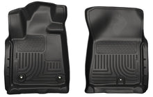 Load image into Gallery viewer, Husky Liners 2012 Toyota Tundra/Sequoia WeatherBeater Black Floor Liners