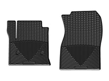 Load image into Gallery viewer, WeatherTech 14+ Chevrolet Silverado Front Rubber Mats - Black