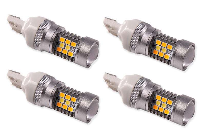 Diode Dynamics 7443 LED Bulb HP24 LED - Cool - White Switchback Set of 4