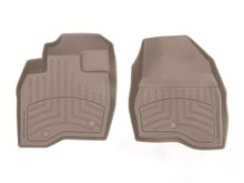Load image into Gallery viewer, WeatherTech 2017+ Ford Explorer Front FloorLiner HP - Tan