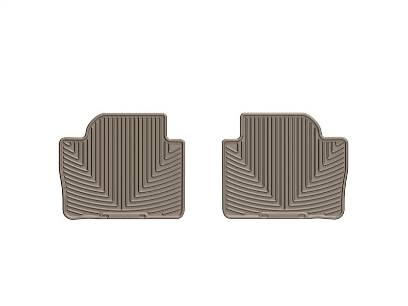 WeatherTech 12+ BMW 3-Series (F30) Rear Rubber Mats - Tan