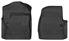 Load image into Gallery viewer, Husky Liners 2017 Ford F250/F350 Series Standard Cab X-Act Contour Black Floor Liners