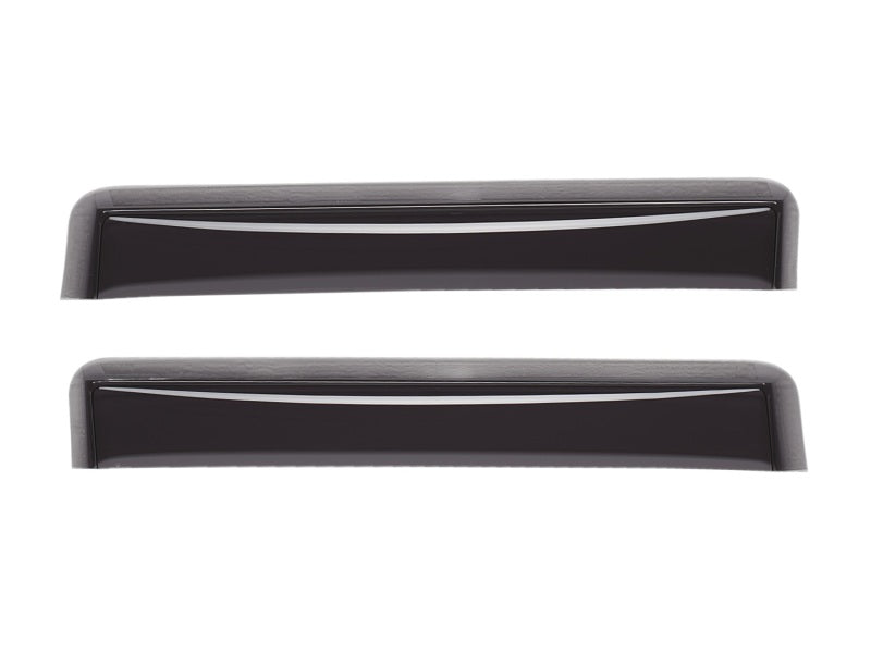 WeatherTech 2015+ Kia Sedona Rear Side Window Deflectors - Dark Smoke