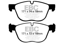 Load image into Gallery viewer, EBC 07-10 BMW X5 3.0 Greenstuff Front Brake Pads